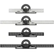 Functional Aluminum Angles Ruler Square for Drawing, Designing, and Woodworking