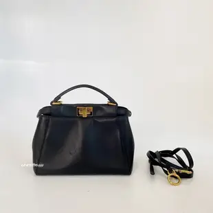 [二手] FENDI PEEKABOO Mini Black