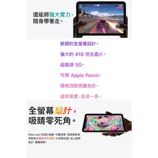 Apple iPad mini 8.3吋 5G 256G (2021) 廠商直送