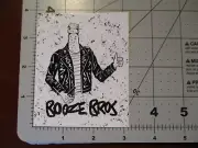 BOOZE BROTHERS BREWING CO california thumbs up STICKER decal craft beer brewery
