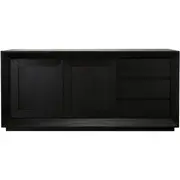 [James Lane] Balmain Buffet Black - 180cm