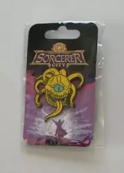Sorcerer City Gazer Enamel Pin Skybound Druid City Games 2019 Yesterdays
