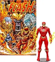 McFarlane Toys DC Comics The Flash 7" Action Figure with Exclusive Comic Book