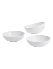 [Royal Doulton] Gordon Ramsay Maze Bowl 18cm, Set of 4 in White