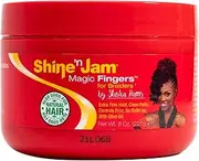 Shine N Jam Magic Fingers For Braiders Extra Firm Hold 8 Ounce (Pack of 2)