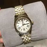 在飛比找Yahoo!奇摩拍賣優惠-100％原廠 Michael Kors26MM 小表盤手表 