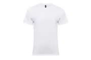 Gildan Mens Plain T-Shirt (White) (M)