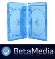 10 x Blu ray 14mm *** Holds 6 *** Quality Blu-ray cover / case