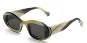 Retrosuperfuture TUTTO BLACK 20P Men's Sunglasses Brown Size 50