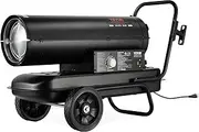 [VEVOR] Kerosene Forced Air Heater, 70000 BTU Portable Torpedo Diesel Space Heater with Thermostat, 5 Gallon Tank Energy-Efficient heavy-duty Heater, for Indoor Outdoor Use Workshop Industry