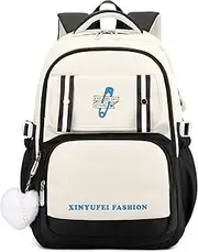 [Makukke] Cute School Backpack Girls Teen Book Bag, School Bag Boys Multi Bag Waterproof School Bag for Girls Kid Student