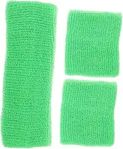 [BESPORTBLE] Sweatband Wristband Headband Men Headbands Sweatbands Spa Hair Band Bandanas Women Sweat Bands Wristbands Yoga Warmers Headband Sports Workout Headband Polyester Orange