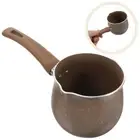 Mini Cooking Single Handle Milk Pan Small Saucepan Baby