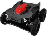 Robot Lawn Mower, for Lawn Up to 600m2 Smart Mower with Four-Wheel Drive System, Can use Oil or Electricity, Suitable for Weeding and Agricultural Wireless Garden Reclamation