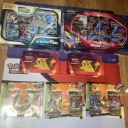 Pokemon - Sealed Product Including (x8) Evolving Skies Packs! 19 Packs + Promos!
