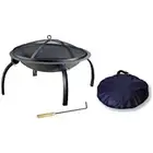 Portable Firepit34.3"Blk