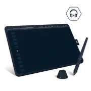 HS611 Graphic Digital Drawing Tablet 266PPS Graphics Pen Tablet Multimedia Keys