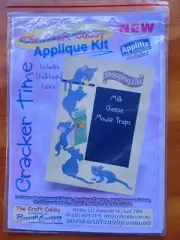 Creative Appliqué Sewing Pattern W Fabric Cracker Time Quilt Patchwork Set Kit
