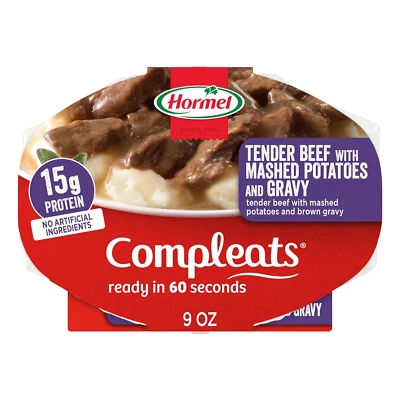 Tender Beef W/ Mashed Potatoes & Gravy, 9 Oz (6 Pack)