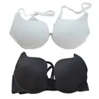 Sexy Deep Plunge Convertible Deep V Bra Women Multiway Soft Padding Push Up Bra