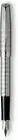 Parker Sonnet Fountain Pen Silver Tartan 18Kt Gold X Fine Pt New In Box France