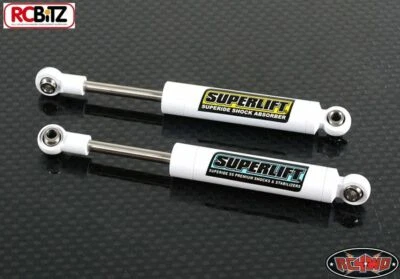 RC4WD Superlift SUPERIDE 100MM SCALE SHOCK Absorbers Shocks WHITE Z-D0032