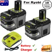 2x18V 9Ah 6Ah 5Ah Battery For Ryobi P108 ONE+ PLUS RB18L50 P107 /Charger
