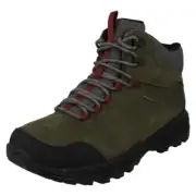 Mens Merrell Walking Boots Waterproof Leather - Forestbound Mid J034767
