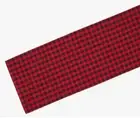 Table Runner 72 inch Red & Black Buffalo Check Woven Farmhouse Lodge Decor