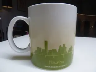 中古良品 星巴克Starbucks 美國城市馬克杯 City Mug 休士頓 Houston 絕版 非紐約