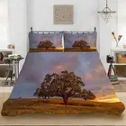 The Tree Stands Alone There 3D Quilt Duvet Doona Cover Set Pillow case Print