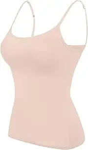[Generic] Sports Bra Bandeau Women's Vest Pure Color Tube Top Camisole with Chest Pad Top Women's Summer Inner Wear Anti Light Wrap Chest Vest Compression Sports Bras for Women
