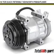 A/C Compressor with Clutch for Freightliner Kenworth Mack Peterbilt Caterpillar