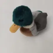 Vintage Ty Mallard Duck Beanie Buddies Plush Stuffed Animal Toy 1998 New