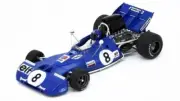 Model Car formula 1 F1 Scale 1:43 spark Tyrrell 004 N.8 French Gp 1972