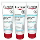 Eucerin Advanced Repair Foot Cream 3 oz Tube Pack of 3 Fragrance-Free