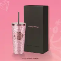 在飛比找蝦皮購物優惠-BLACKPINK Starbucks不鏽鋼TOGO冷水杯