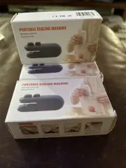 Portable Sealing Machine | Handheld Mini Heat Sealer | Reseal Snack Bags w/ Ease