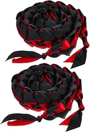 [WESIEVYA] Graduation Season Necklace Necklaces Floral Garland Grad Decor Ribbon Cords for Graduation Decorative Cord Honor Cord for Decor Graduation Decorations Blue Polyester