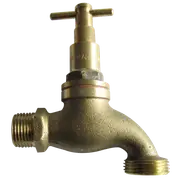 Kinetic 15mm Brass Vandal Proof Garden Tap