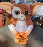 Gemmy 3.5ft Gizmo w/Treat or Treat Bag Halloween Inflatable