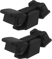 HEALLILY 1 Set Hood Latch Truck Accessories Car Hood Locks Hood Bump Bushing Pad Toolbox Toggle Hasp Catch Buckle Lock Engine Hood Cover Lock Toolbox Car Hasp Cabinet Latch Lock Black