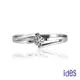 ides愛蒂思鑽石 品牌設計款10分E/VVS1八心八箭完美車工鑽石戒指/知性