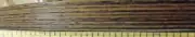 Wenge composite wood veneer edgebanding 1/2" x 120" on fleece with no adhesive