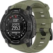 Replacement Strap for Garmin Instinct3 50mm Silicone Watch Band Same for Garmin Instinct3 Watch Band,Quick Release Sport Silicone Bracelet Watch Strap for Instinct 3 Amoled 50mm Replacement Bands.
