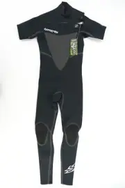 2.5mm Men's Hyperflex Voodoo Fullsuit - Short Sleeve - Chest Zip Sealed Sz. XS