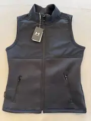 Under Armour Golf Vest Womens Medium New Drive Pro Hybrid Full Zip MSRP $100