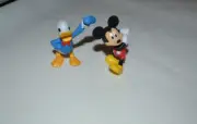 DISNEY JUNIOR FUNHOUSE - DONALD DUCK & MICKEY MOUSE LOOSE COLLECTIBLE FIGURES