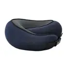 Airplane Head Neck Pillow Comfy Memory Foam Pillow for Airplane Office (Navy) HO