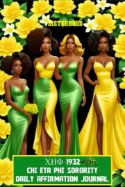Chi Eta Phi Sorority Daily Affirmation Journal For women |African American Black